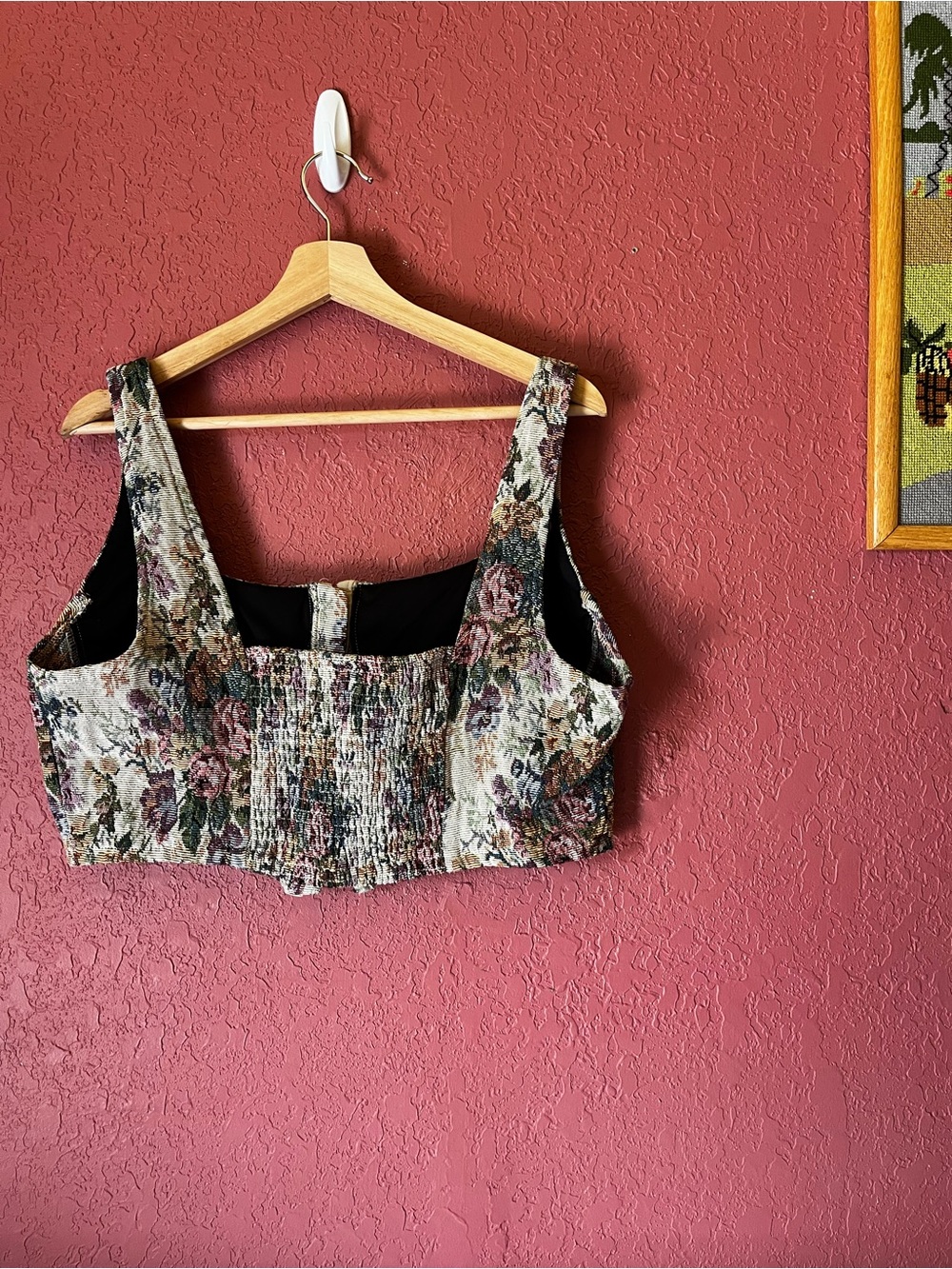 Floral Corset Top - Picture 4 of 5
